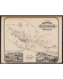 Map of Bodie Mining District, Mono Co., Cal