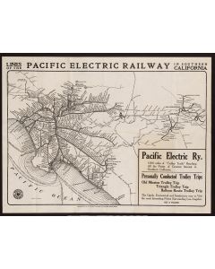 Lines of the Pacific Electric Railway in Southern California